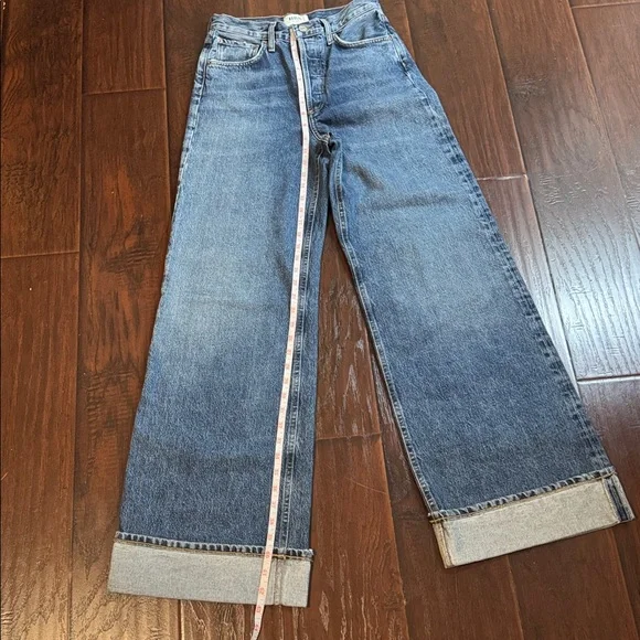 Agolde Denim Wide-Leg Jeans - Picture 11 of 13